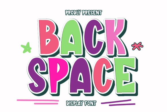Back Space: A Display Font That Makes Your Brand Feel Fresh & Intentional