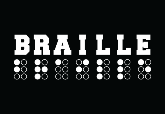 Braille Font: A Display Typeface That Speaks With Purpose
