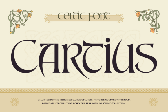 Cartius: A Display Font That Adds Instant Character to Your Brand