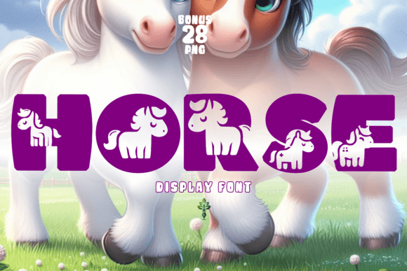 Horse Typeface: A Display Font That Elevates Digital Branding