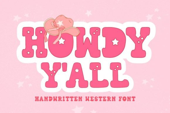 Howdy Y all: A Playful Western Font That Lifts Your Brand