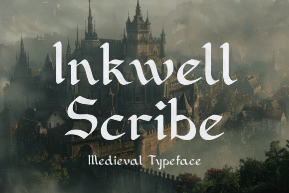 Inkwell Scribe: A Medieval Display Font That Breathes Life Into Editorial Moments