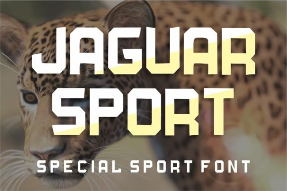 Jaguar Sport: A Display Font That Moves With Your Content