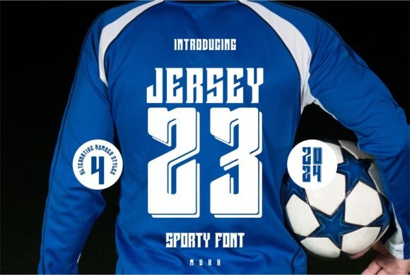 Jersey 23: A Display Font Built for Digital Impact