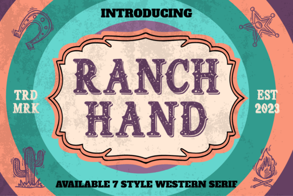 Ranch Hand: A Display Font That Makes Your Campaigns Instantly Western—and Clear
