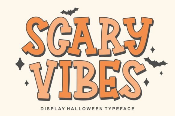 Scary Vibes: A Display Serif Font That Elevates Halloween Branding