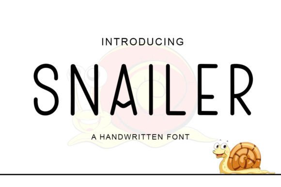 Snailer: A Display Font That Adds Luxury to Small Business Branding