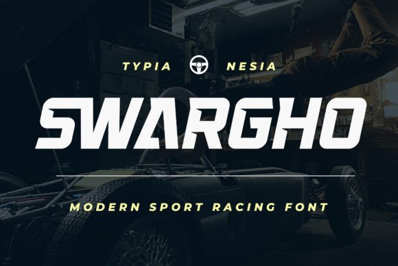 Swargho: A Modern Sport Racing Font for Bold Handmade Brands