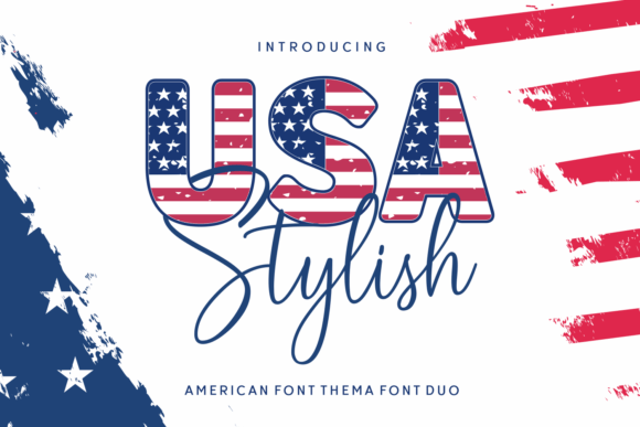 Usa Stylish: A Display Font That Speaks Before You Scroll