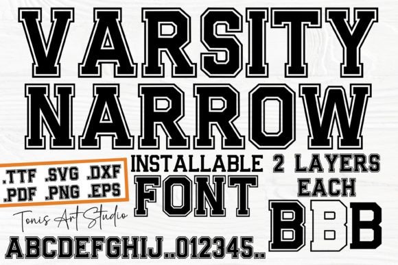 Varsity Narrow: A Display Font That Delivers Bold, Timeless Impact