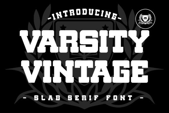 Varsity Vintage: A Sporty Display Font That Pops on the Web