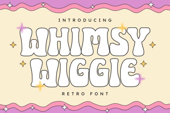 Whimsy Wiggle: A Playful Display Font for Editorial Charm